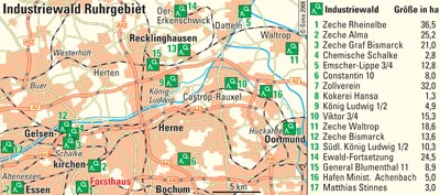 Projekt Industriewald Ruhrgebiet