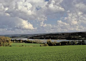 Möhnetalsperre, Blick nach Südost