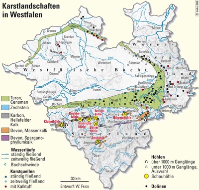 Karst in Westfalen