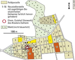 Die Bodenreformsiedlung Elisenhof nach dem Ersten Weltkrieg
