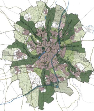 Grünordnung Münster: Grünsystem und Freiraumkonzept