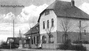 Bahnhof Roxel am Anfang des 20. Jh.s