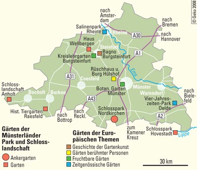 Gärten der Münsterländer Park- und Schlosslandschaft