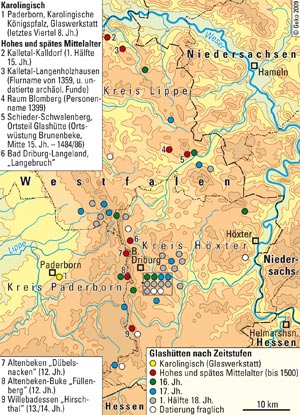 Glashütten in Ostwestfalen-Lippe