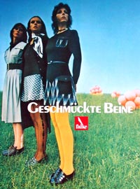 Werbung aus den 1970er Jahren