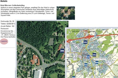Verknüpfung einer städtischen Internetseite mit www.regiofreizeit.de