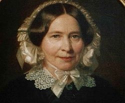 Henriette Davidis, Ölgemälde. Privatbesitz.