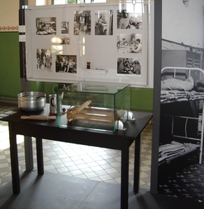 Ausstellungsbereich zu Wohnheimen