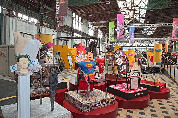 Blick in die Ausstellung 