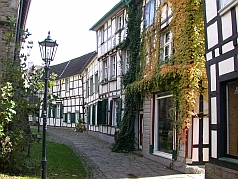 Kirchplatz in der Altstadt von Hattingen