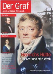 Ausstellungsplakat Henrichs Hütte. Gestaltung: Anne Schäfer