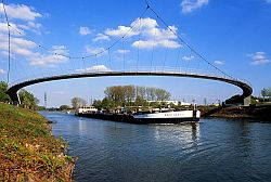 Brücke Grimberger Sichel in Gelsenkirchen, Foto: Hans-Georg Rubenschuh