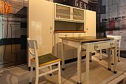 Möbel der Ausstellung