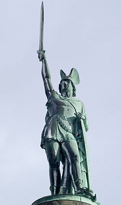 Das Foto zeigt das Hermannsdenkmal